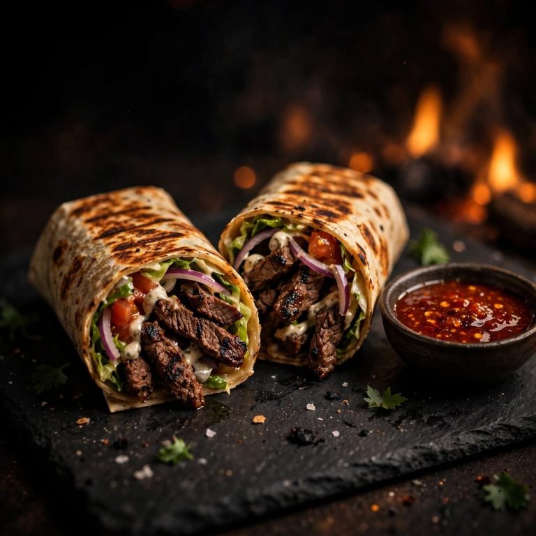 Grilled Beef Wrap