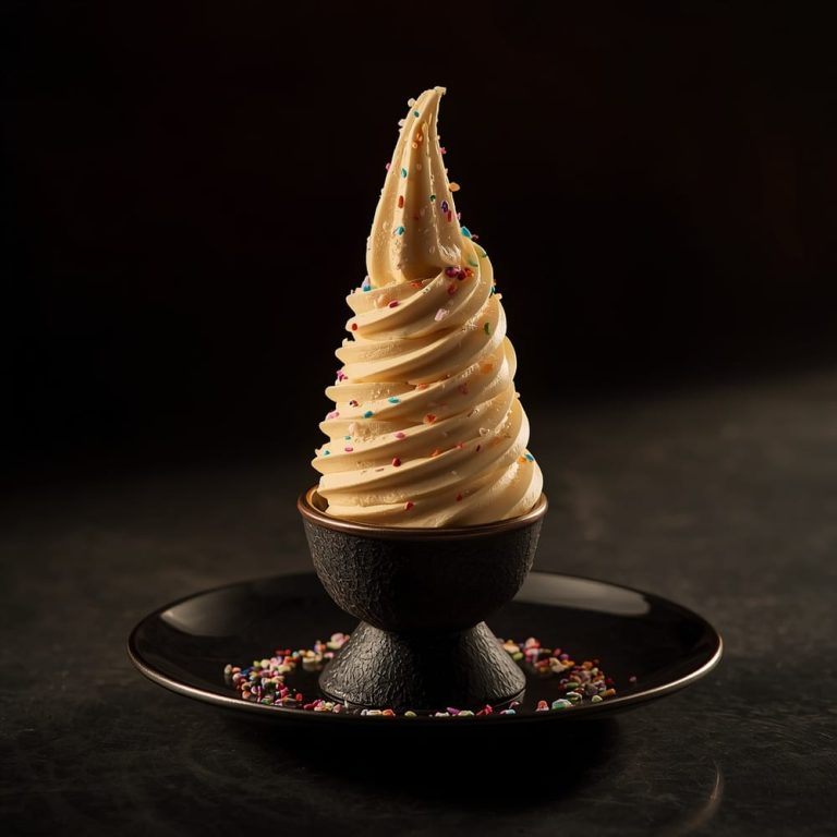 Smoked Vanilla Soft Serve
